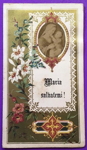 Santino holy card - santino, card,