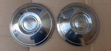 2 COPPE BORCHIE RUOTA IN ACCIAIO -USATE-BUONE-FIAT 600 D -E-750