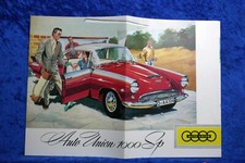 Brochure Auto Union 1000 Sp