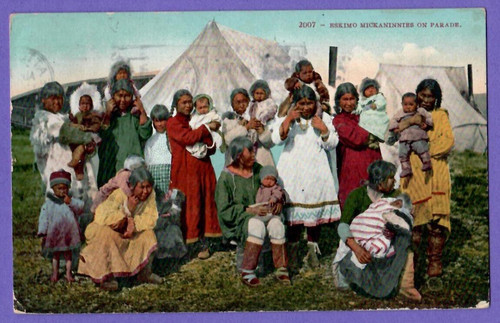 Eschimesi donne bambini in - eschimesi, e