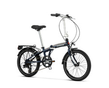 BICI PIEGHIEVOLE FOLDING 20 LOMBARDO CAPRI 020 BLUE/SILVER MATT