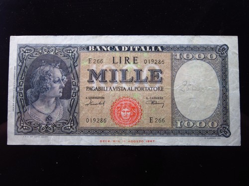 Italy 1000 lire - 1000, p83