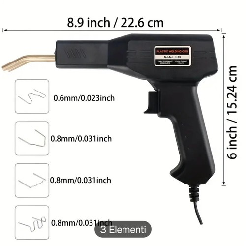 Pistola saldatrice plastica - saldatrice,