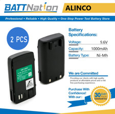 2x Batteria 9.6V 1000mAh NiMh