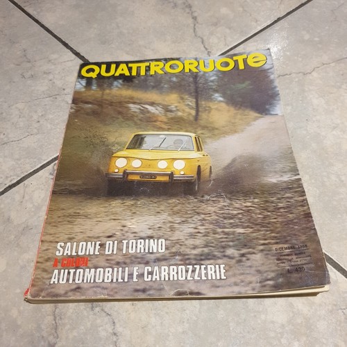 Quattroruote 156 dicembre 1968 - quattroruote,