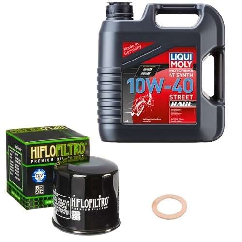Hiflo ölfilter set 10w - Ölfilter, 10w-40