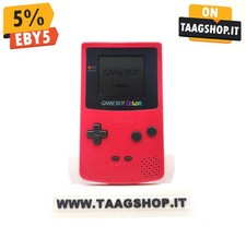 Game boy color rosso nintendo - game,