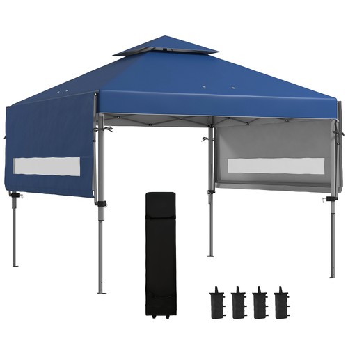 Outsunny gazebo pieghevole - gazebo,