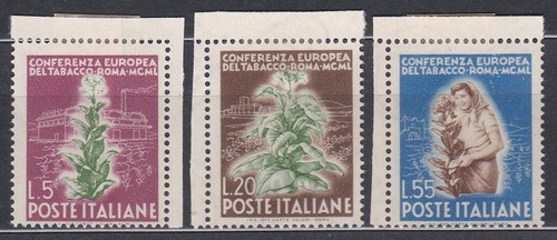 Italia 1950 tabacco serie - italia,