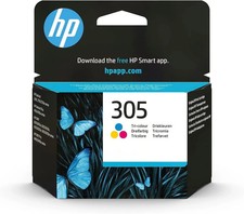 HP 3YM60AE 305 Original Ink Cartridge, Tri-Colour, Single Pack NEW LONG DATE