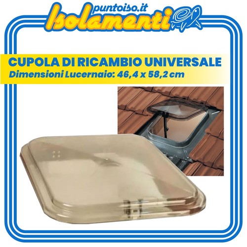 Cupola ricambio plastica - cupola, di