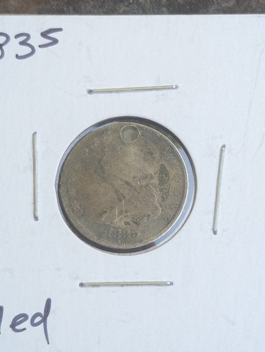 Usa cents 1835 lady - 10,