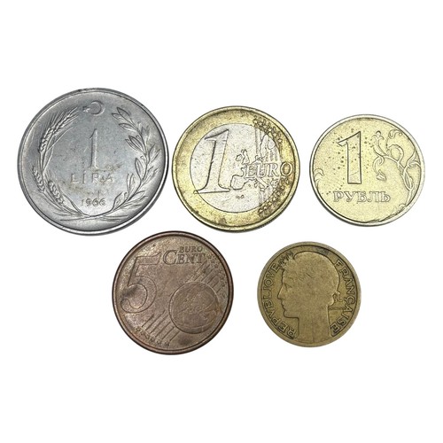Lotto monete mondiali - di,