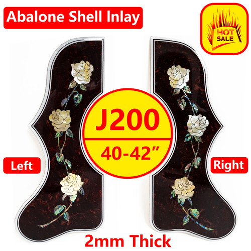 Left right guitar pickguard - left,