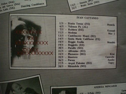 Ivan cattaneo elenco date - ivan,