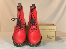 anfibi DR. MARTENS SATCHEL RED SMOOTH taglia 37