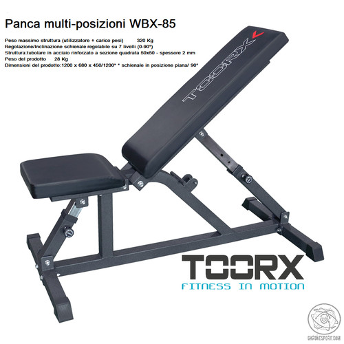 Panca inclinata multi - panca,