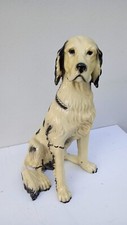 Cane Setter Inglese ceramica