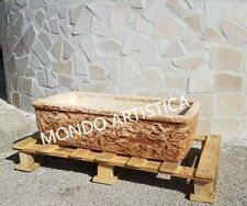 LAVANDINO LAVABO LAVELLO PILOZZO PER ESTERNO IN CEMENTO MARMO PIETRA DA GIARDINO