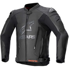 Giacca Moto Alpinestars In Pelle GP Plus V4 - Nero/Nero 31005241100