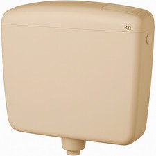 CASSETTA ZAINO super piatta SINGOLO SCARICO color CHAMPAGNE CR