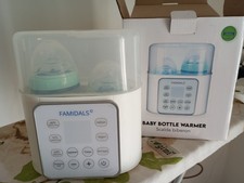 Scaldabiberon doppio Famidals con 2biberon nuovi inclusi 