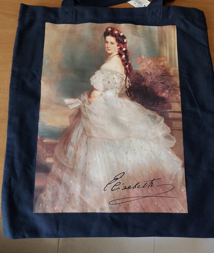 Souvenir vienna borsa tela blu - borsa,
