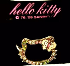 HELLO KITTY Anello con strass