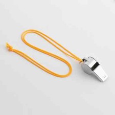 Fischietto con cordino per arbitro per emergenza - spedizione immediata