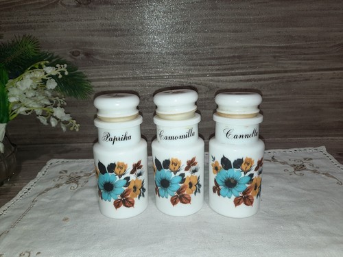 Tre contenitori spezie arcopal - contenitori,