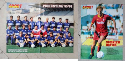 Poster fiorentina 1985 86 - poster,