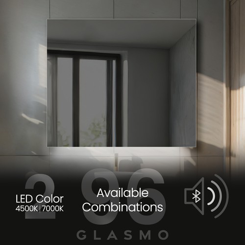 Specchio bagno illuminato - , con