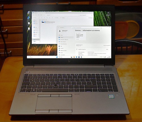 Notebook workstation zbook - hp,