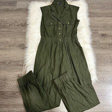 Tuta donna Zara misto lino