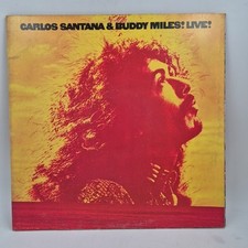 LP Carlos Santana & Buddy Miles Live CBS 69016 Made In Italy Vinile Vinyl Rock