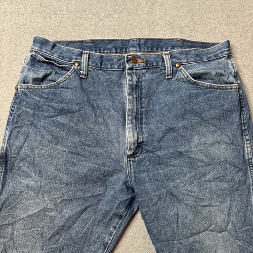 Wrangler jeans uomo 36x32 blu - wrangler,
