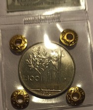 100 LIRE 1972 FDC PERIZIATA