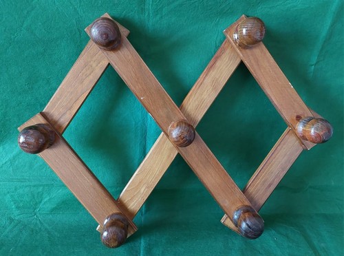 Attaccapanni estensibile legno - attaccapanni,