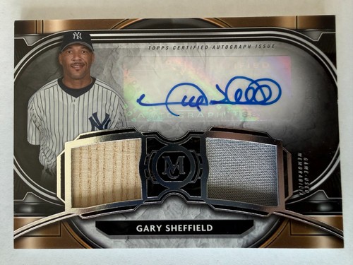 Gary sheffield dual relic - sheffield,