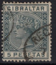 GIBILTERRA 1889-86 REGINA