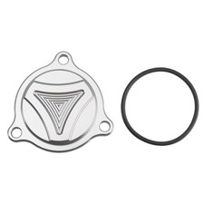 CNC Grey Oil Filter Cover For