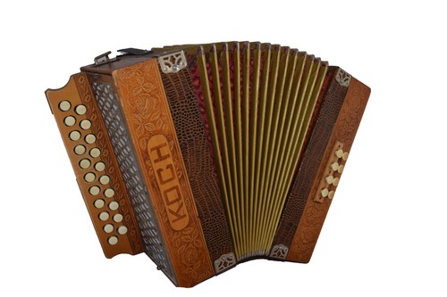Melodeon hohner koch pokerwork - melodeon, hohner/koch