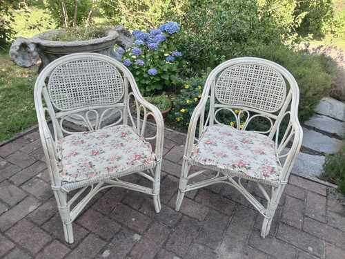 Coppia poltroncine vintage - coppia,