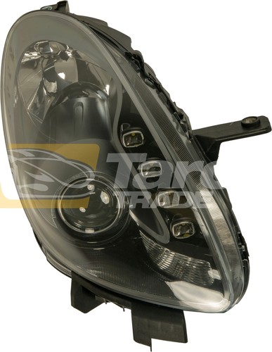 Faro anteriore per alfa - faro, dx