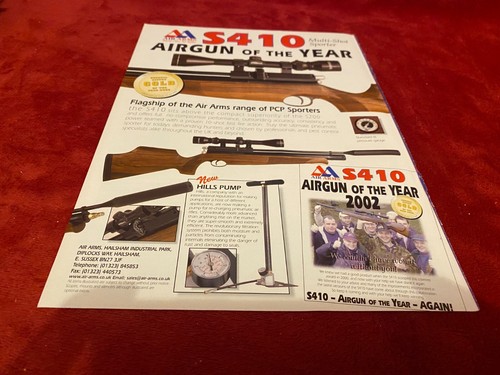Pgun9 advert 11x8 air arms - 11x8,