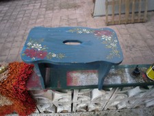 Piccola panca Tirolese dipinta