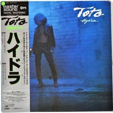 CBS/SONY MASTER SOUND 30AP-1957 JAPAN 1980 TOTO "Hydra" GATEFOLD OBI+INSERTS