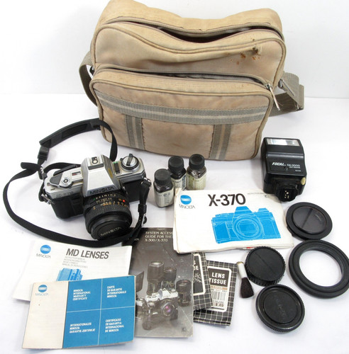 Minolta 370 fotocamera mm - minolta, x-370