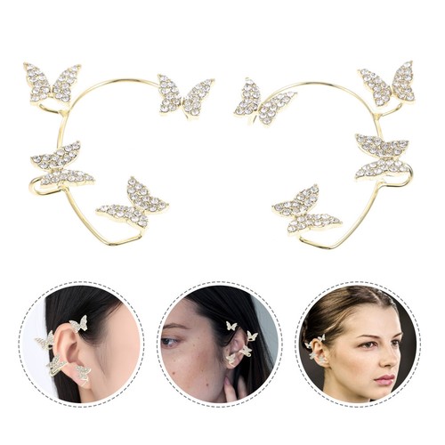 Orecchini clip alla moda - ,