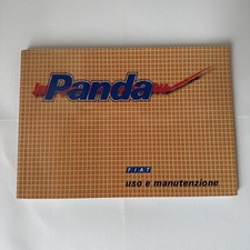 Manuale Uso e Manutenzione Fiat Panda 3ª Ristampa– Libretto Originale